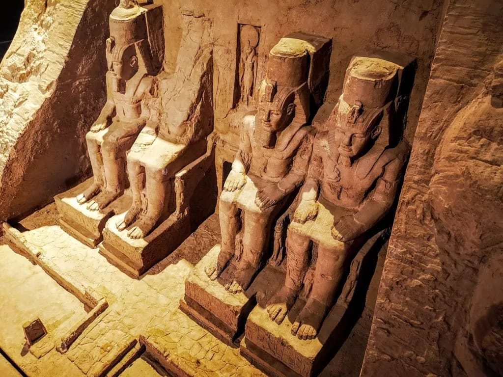 Abu Simbel Temple Detail
